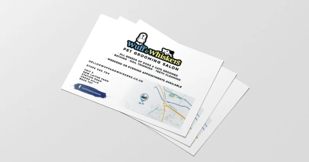 Print and Web Design Skipton 2 Wuff and Whiskers Flyer