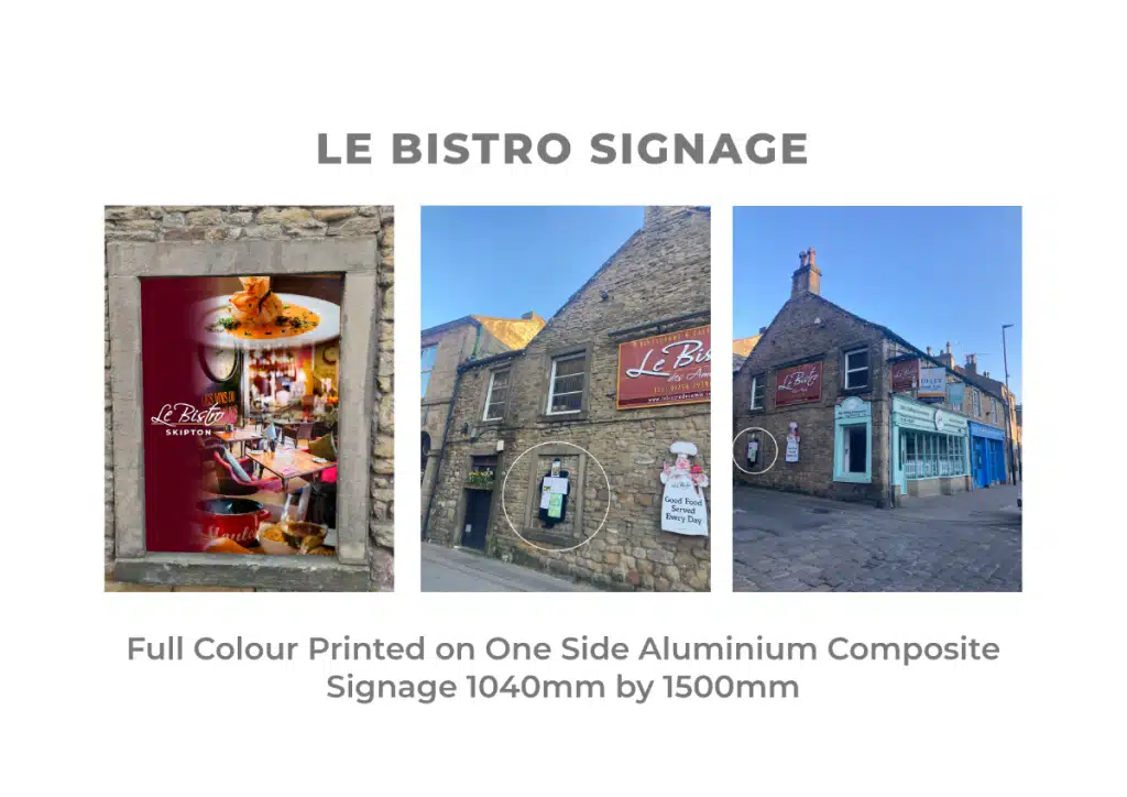Le Bistro in the Spotlight 3 Sign 1