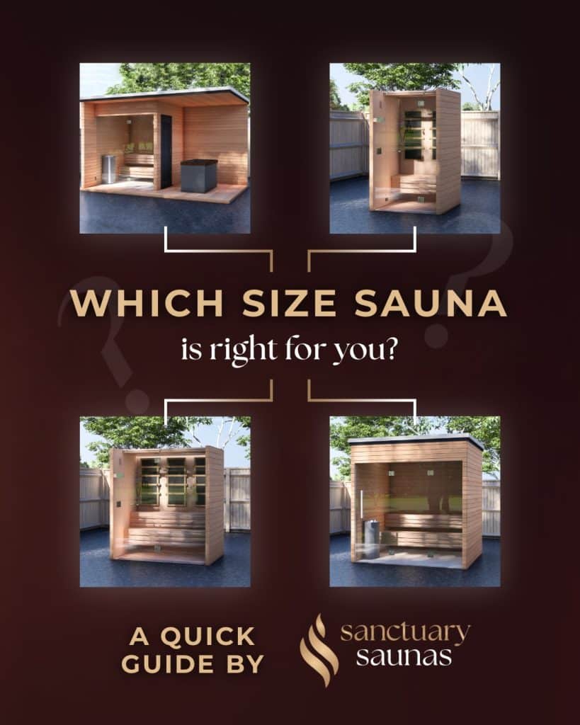 Which size sauna is right for you